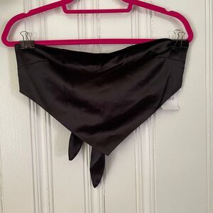 Forever 21 Women’s Black Bandana Top Size S New with Tags